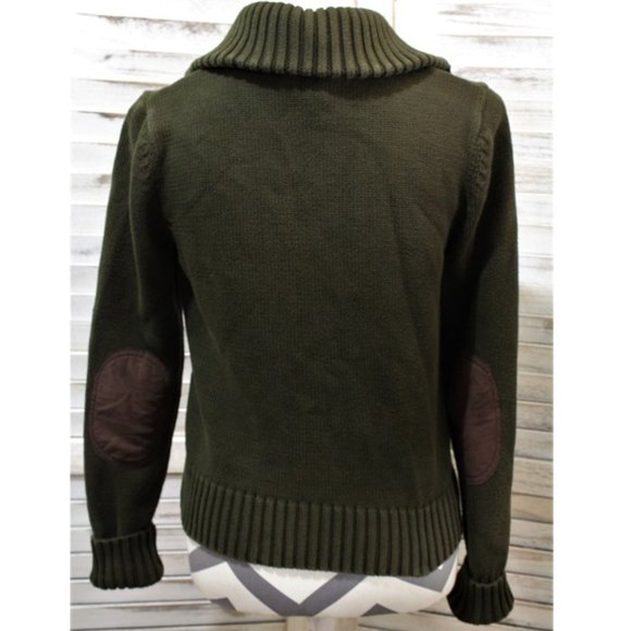 Lauren Ralph Lauren dark green cardigan size medium(38) - Picture 3 of 7